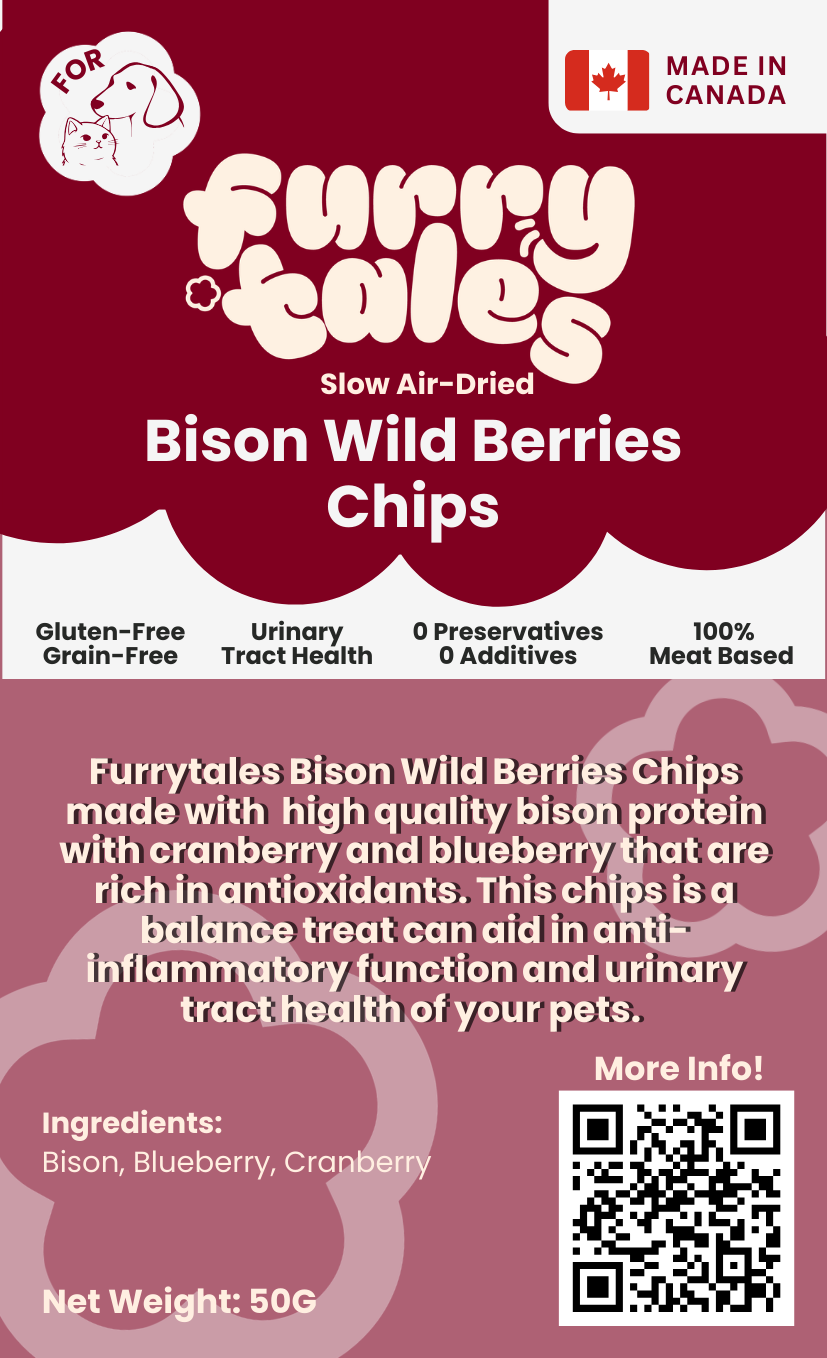 Bison Wild Berries Chips
