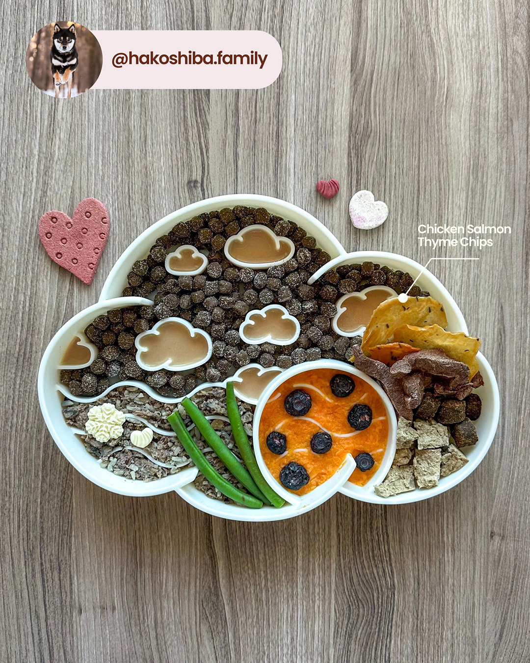 Poulet Saumon Thym Frites