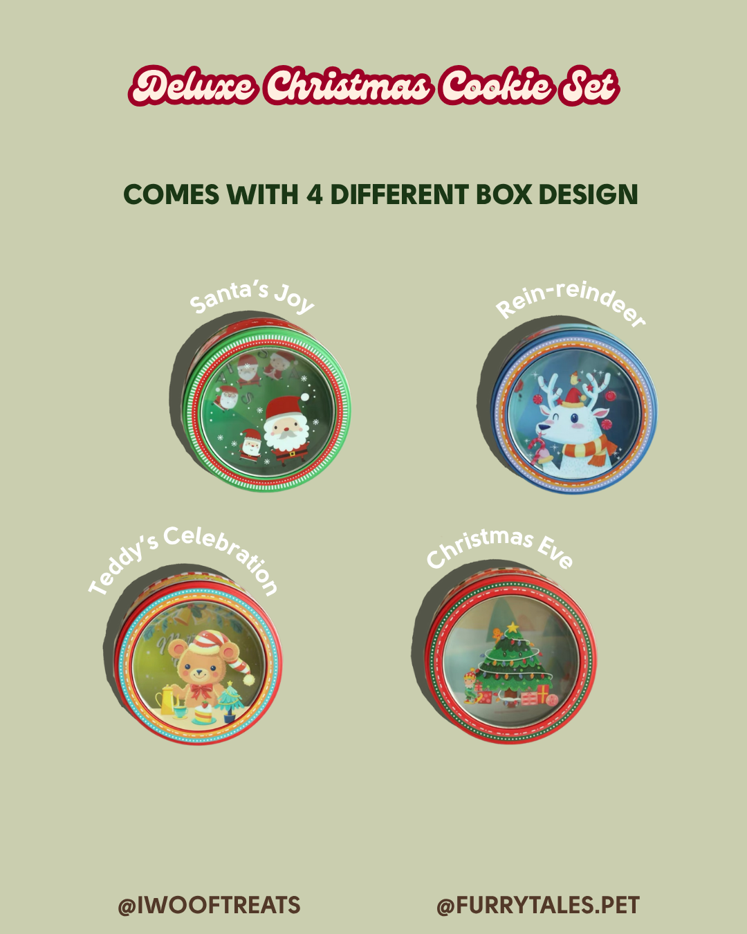 Freeze-Dried Christmas Cookie Box