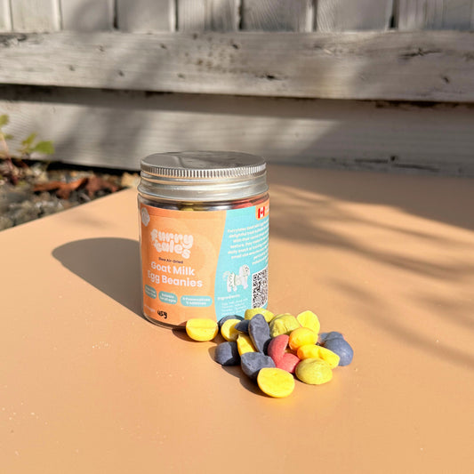 Goat Milk Egg Beanies