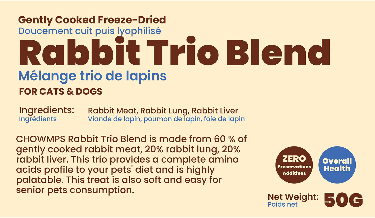 Mélange trio de lapins FD