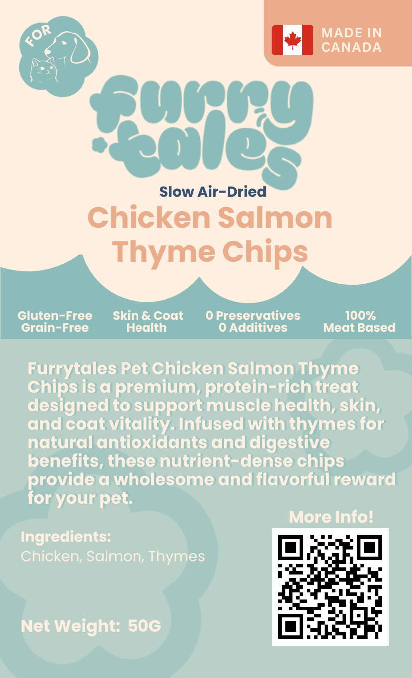 Poulet Saumon Thym Frites