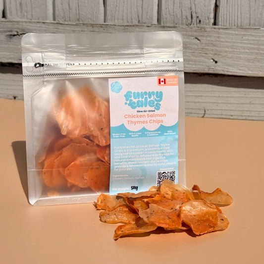 Chicken Salmon Thymes Chips