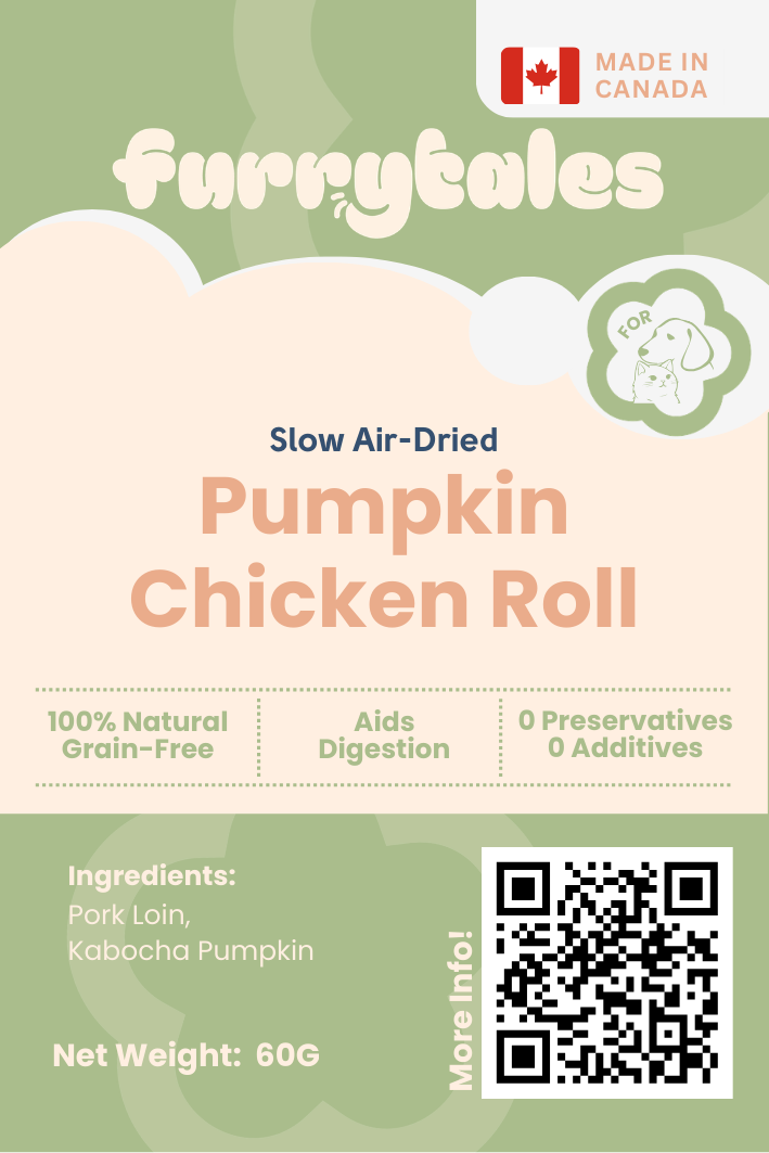 Rouleau de viande à la citrouille