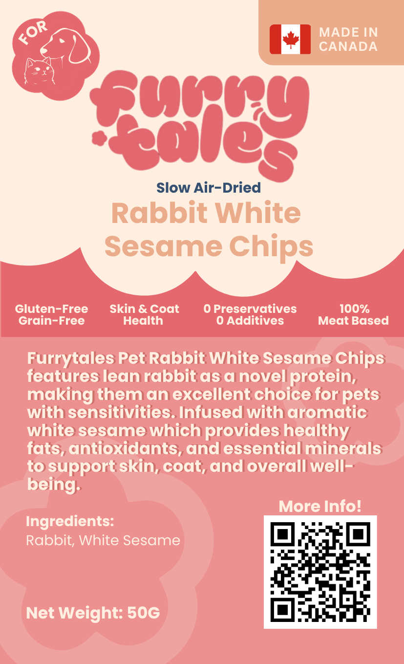 Chips de sésame blanc Rabbit