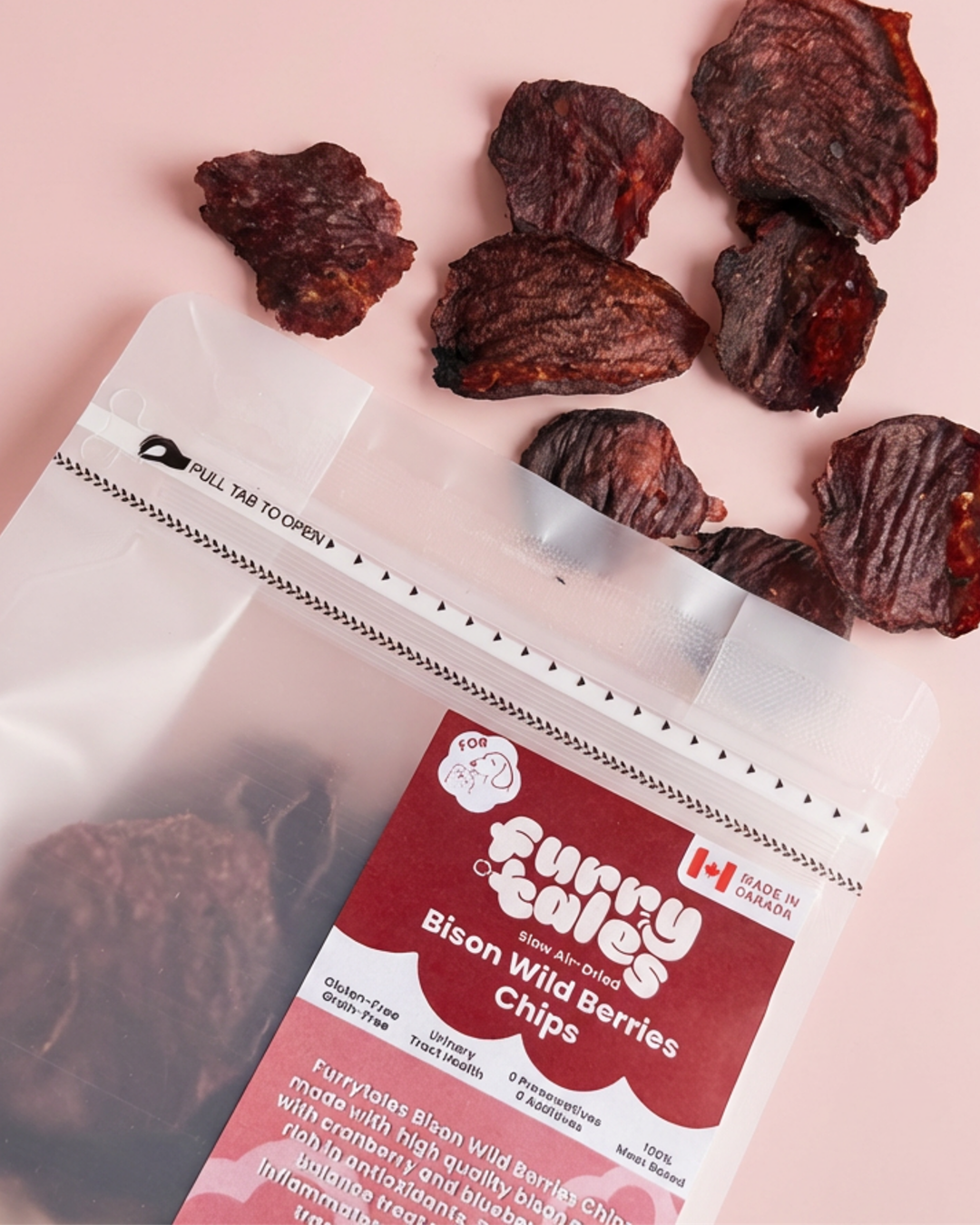 Bison Wild Berries Chips