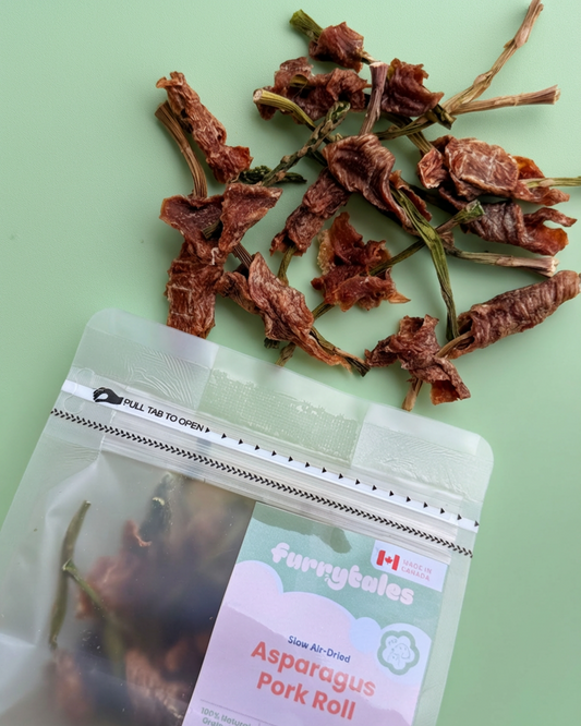 Rouleau de porc aux asperges