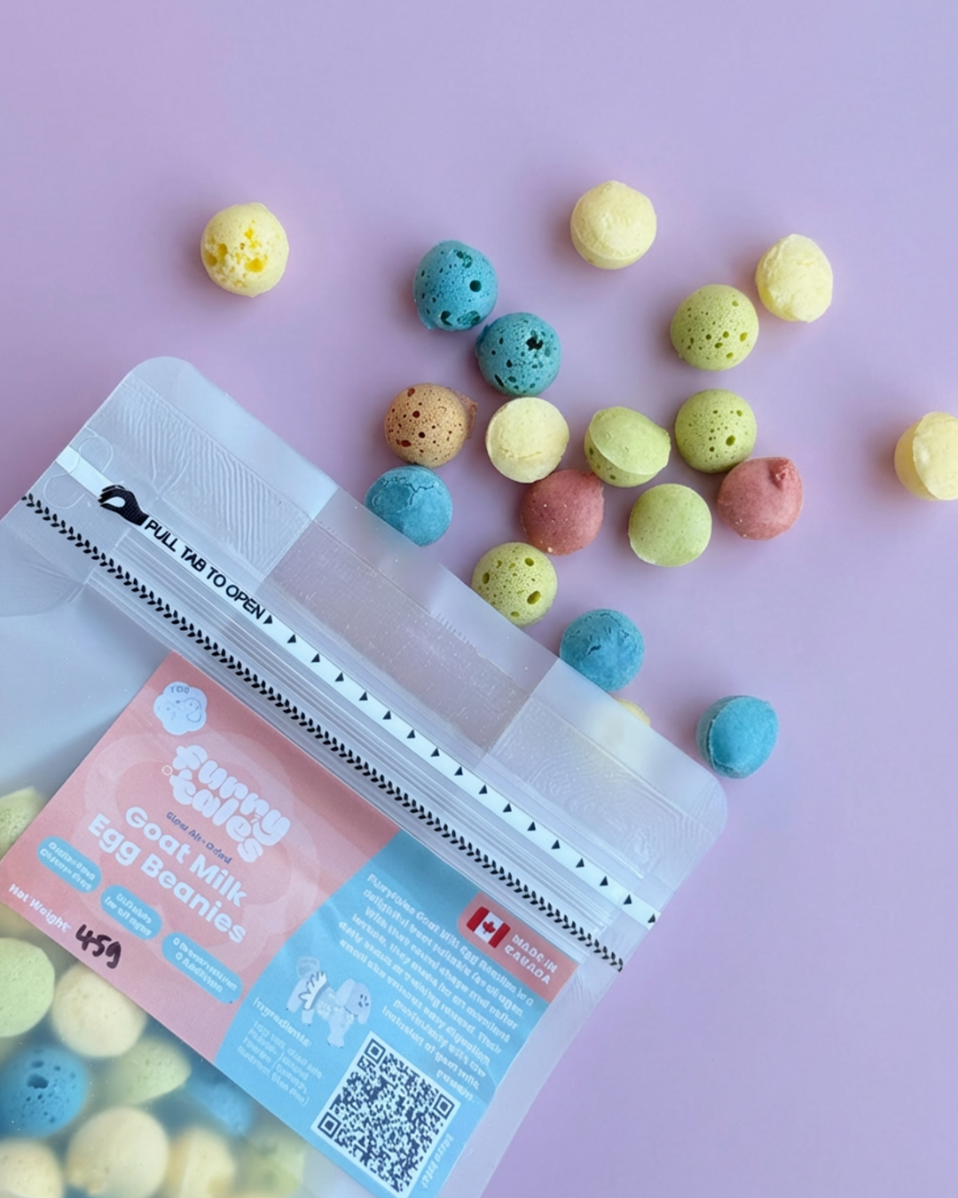 Goat Milk Egg Beanies