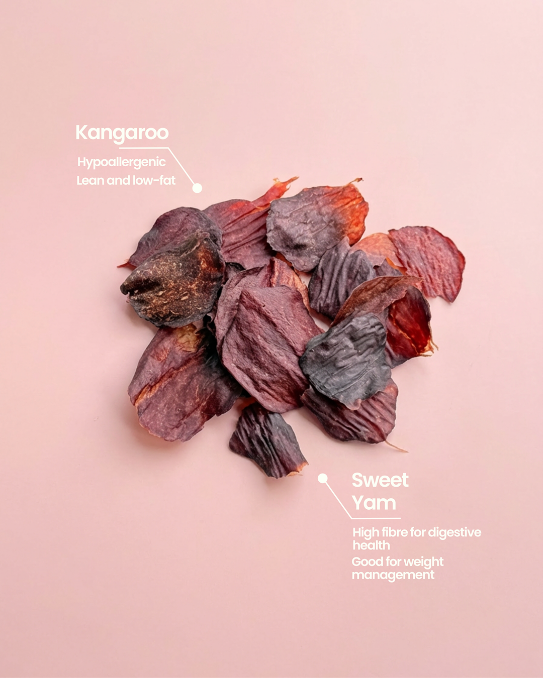 Patate douce cuite au four par le kangourou