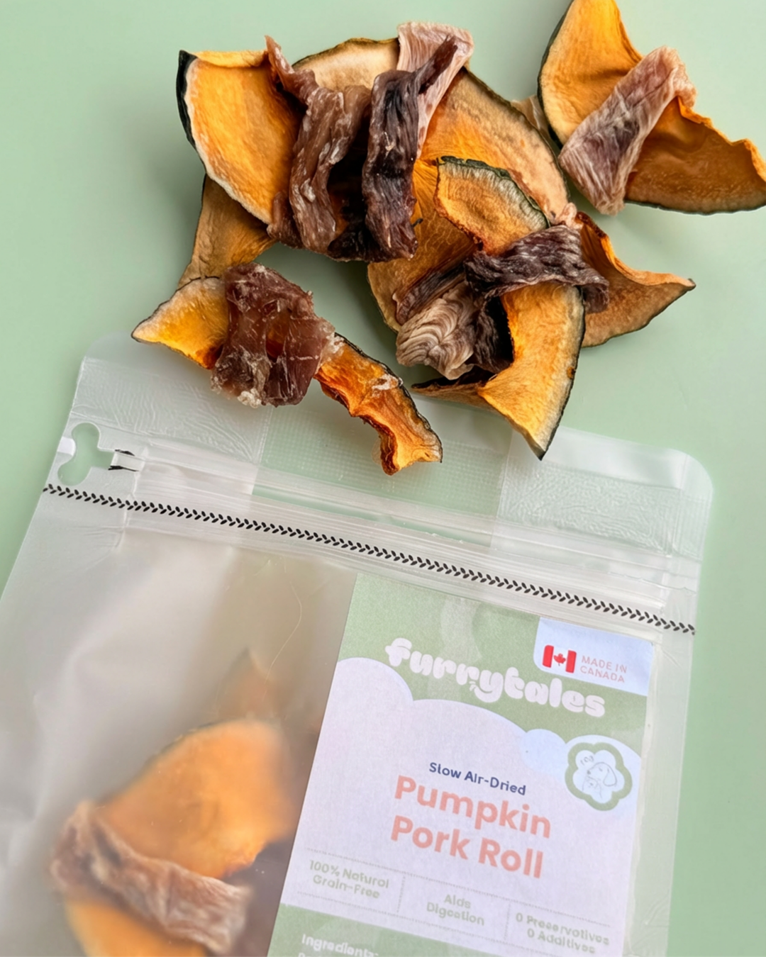 Rouleau de viande à la citrouille