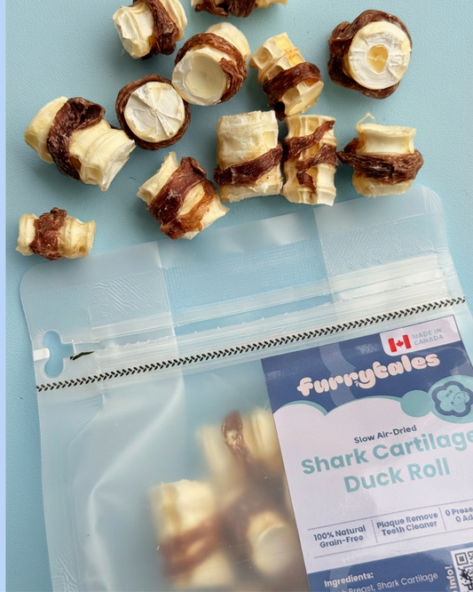 Rouleau de canard au cartilage de requin